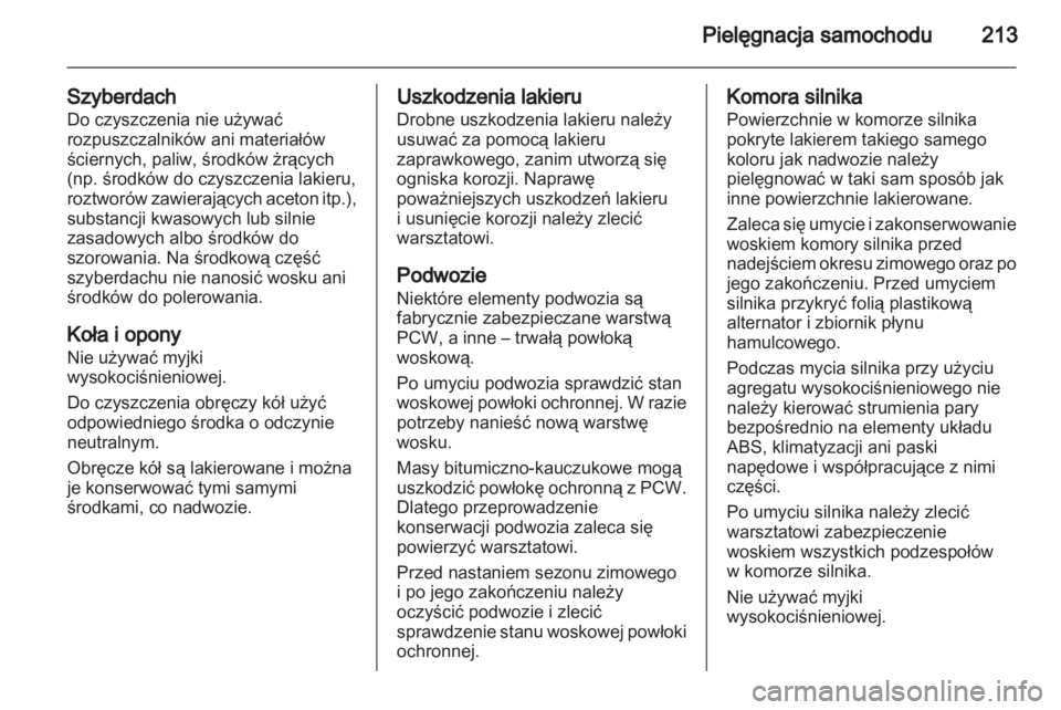 OPEL ZAFIRA 2012  Instrukcja obsługi (in Polish) 