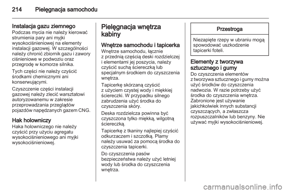 OPEL ZAFIRA 2012  Instrukcja obsługi (in Polish) 