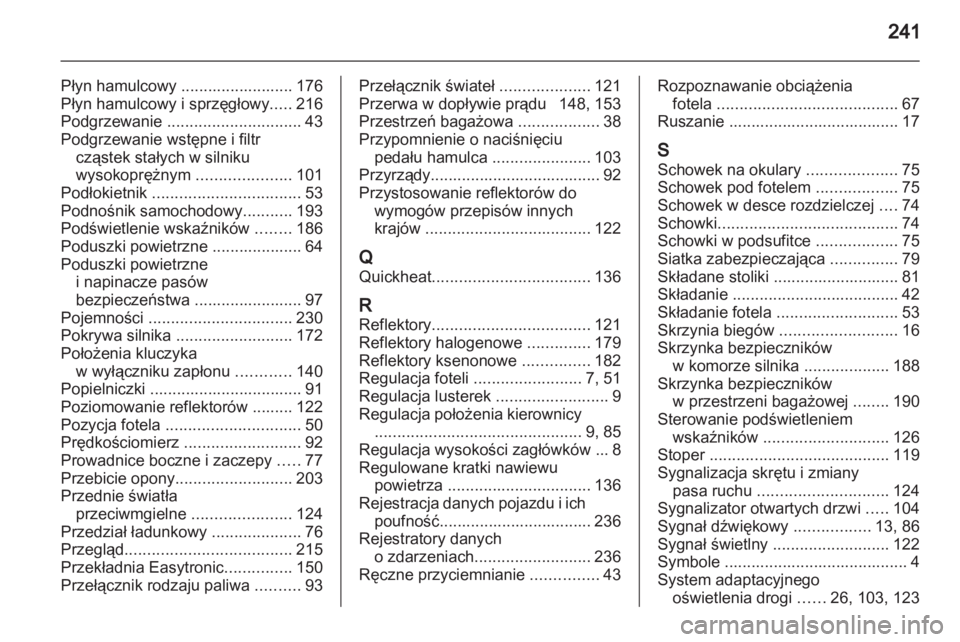 OPEL ZAFIRA 2012 Instrukcja obsługi (in Polish) OPEL ZAFIRA 2012 Instrukcja obsługi (in Polish)