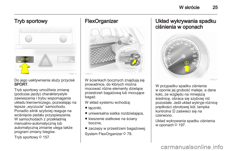 OPEL ZAFIRA 2012  Instrukcja obsługi (in Polish) 