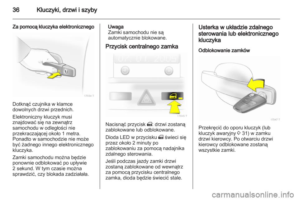 OPEL ZAFIRA 2012  Instrukcja obsługi (in Polish) 