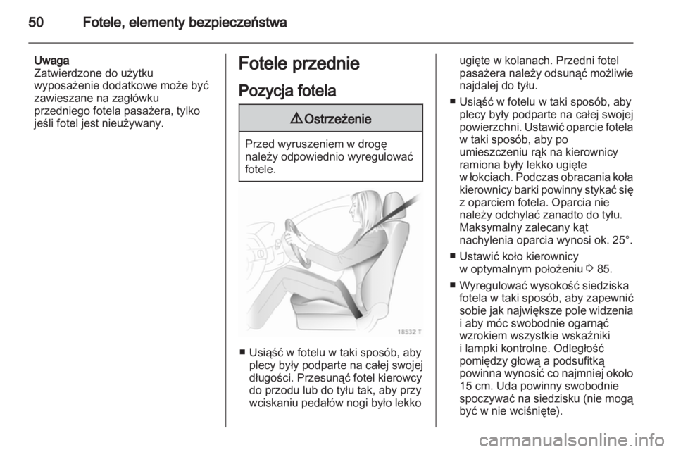 OPEL ZAFIRA 2012  Instrukcja obsługi (in Polish) 