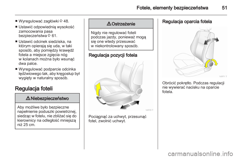 OPEL ZAFIRA 2012  Instrukcja obsługi (in Polish) 
