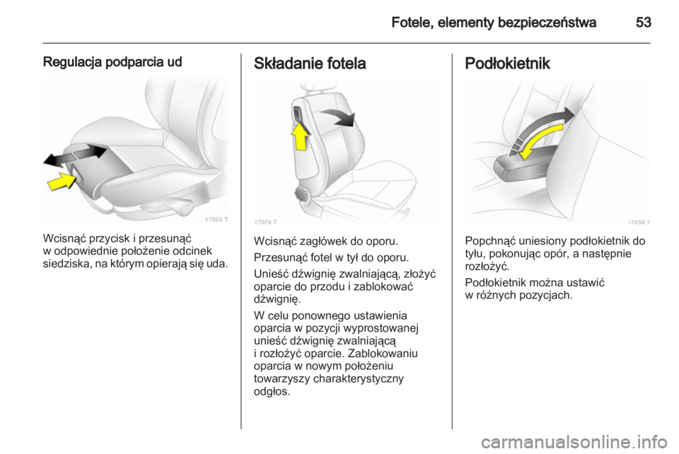 OPEL ZAFIRA 2012  Instrukcja obsługi (in Polish) 