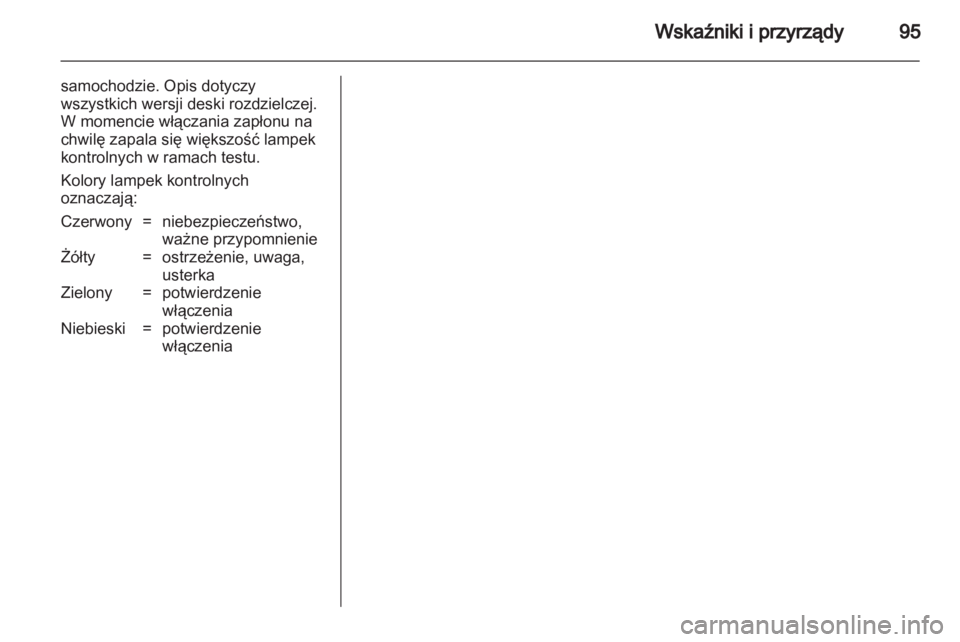 OPEL ZAFIRA 2012  Instrukcja obsługi (in Polish) 