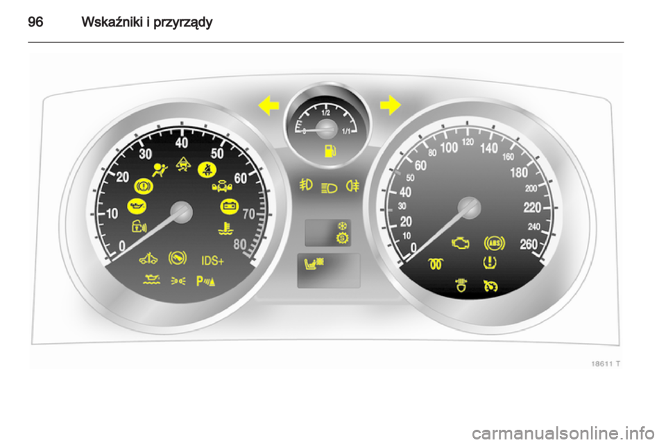 OPEL ZAFIRA 2012  Instrukcja obsługi (in Polish) 