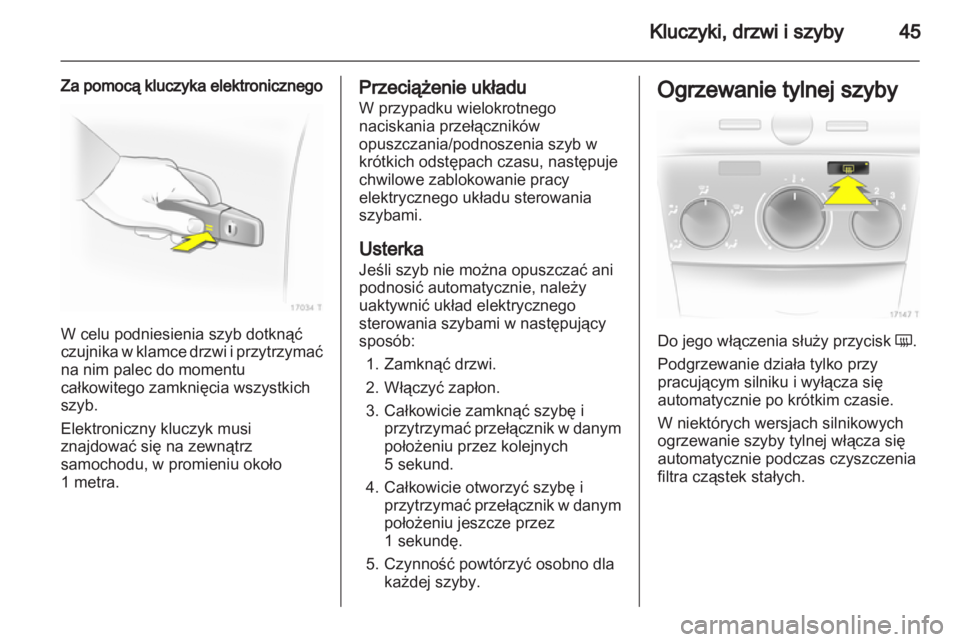 OPEL ZAFIRA 2013  Instrukcja obsługi (in Polish) 