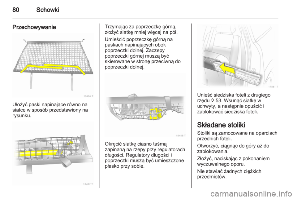 OPEL ZAFIRA 2013 Instrukcja obsługi (in Polish) OPEL ZAFIRA 2013 Instrukcja obsługi (in Polish)