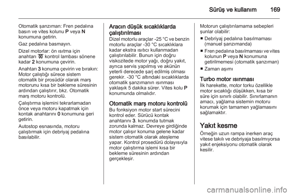 OPEL ASTRA J 2013.5  Sürücü El Kitabı (in Turkish) 