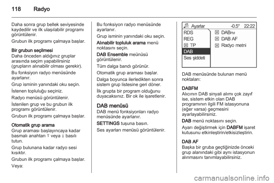 OPEL CORSA 2013 Bilgi ve Eğlence Sistemi Kılavuzu (in Turkish) OPEL CORSA 2013 Bilgi ve Eğlence Sistemi Kılavuzu (in Turkish)