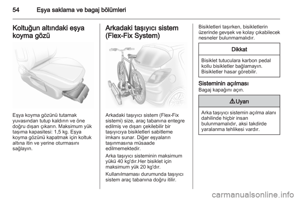 OPEL CORSA 2013.5  Sürücü El Kitabı (in Turkish)  OPEL CORSA 2013.5  Sürücü El Kitabı (in Turkish)
