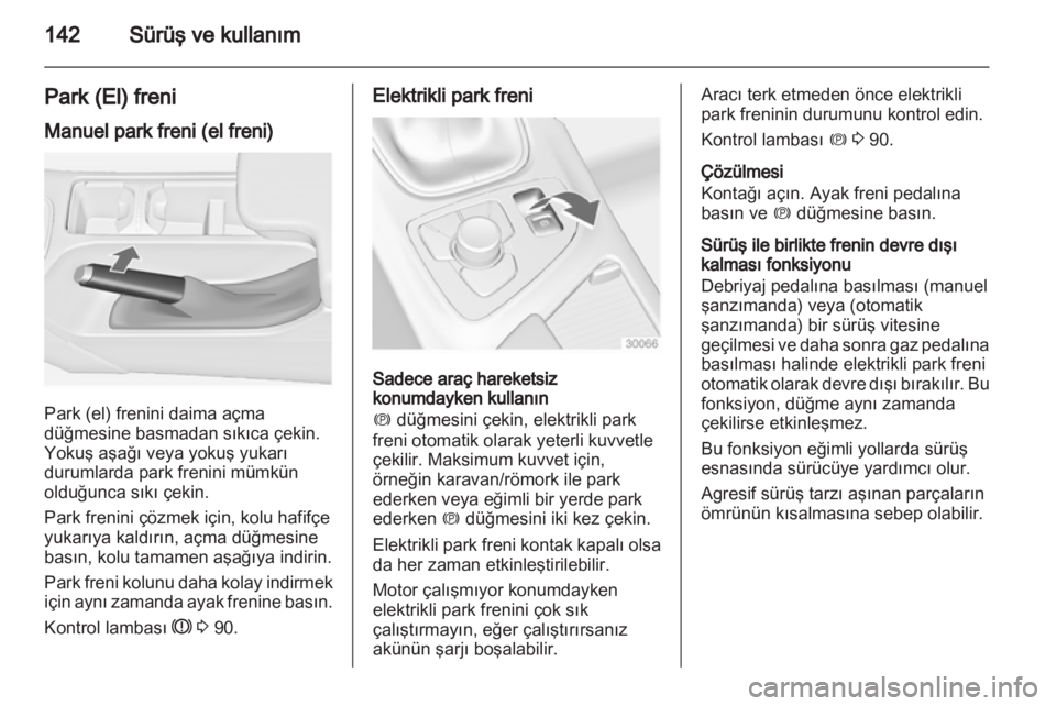 OPEL INSIGNIA 2010.5  Sürücü El Kitabı (in Turkish) 