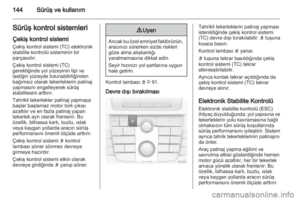 OPEL INSIGNIA 2010.5  Sürücü El Kitabı (in Turkish) 