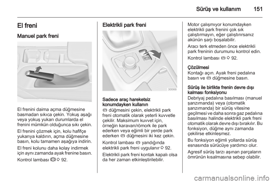 OPEL INSIGNIA 2012.5  Sürücü El Kitabı (in Turkish) 