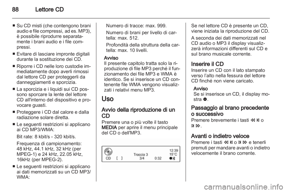 OPEL ADAM 2013 Manuale del sistema Infotainment (in Italian) OPEL ADAM 2013 Manuale del sistema Infotainment (in Italian)