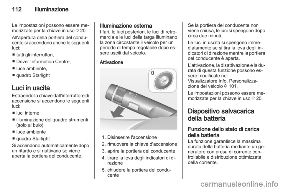 OPEL ADAM 2013.5 Manuale di uso e manutenzione (in Italian) OPEL ADAM 2013.5 Manuale di uso e manutenzione (in Italian)