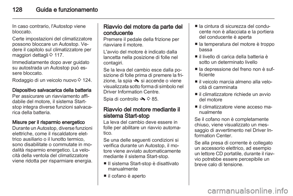 OPEL ADAM 2013.5 Manuale di uso e manutenzione (in Italian) OPEL ADAM 2013.5 Manuale di uso e manutenzione (in Italian)