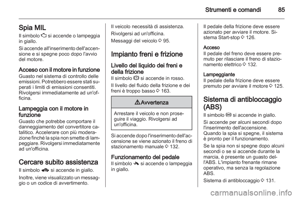 OPEL ADAM 2013.5  Manuale di uso e manutenzione (in Italian) 
