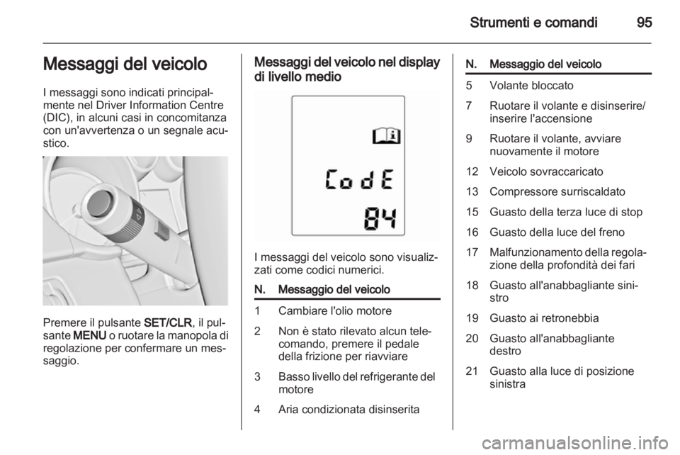 OPEL ADAM 2013.5 Manuale di uso e manutenzione (in Italian) OPEL ADAM 2013.5 Manuale di uso e manutenzione (in Italian)