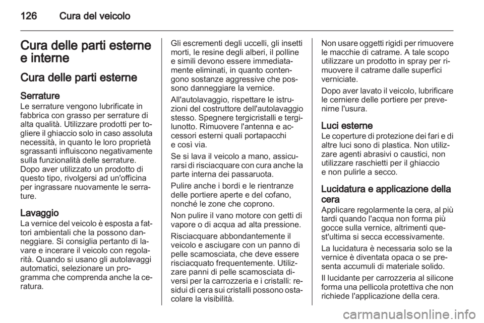 OPEL AGILA 2011  Manuale di uso e manutenzione (in Italian) 