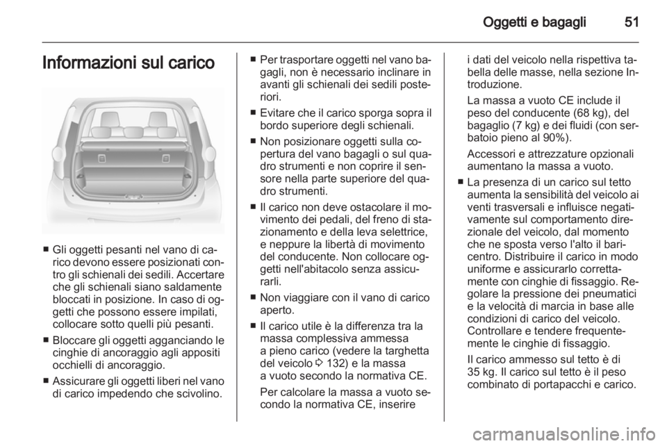 OPEL AGILA 2011 Manuale di uso e manutenzione (in Italian) OPEL AGILA 2011 Manuale di uso e manutenzione (in Italian)