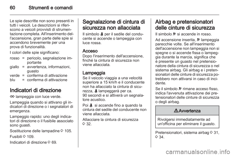 OPEL AGILA 2011 Manuale di uso e manutenzione (in Italian) OPEL AGILA 2011 Manuale di uso e manutenzione (in Italian)