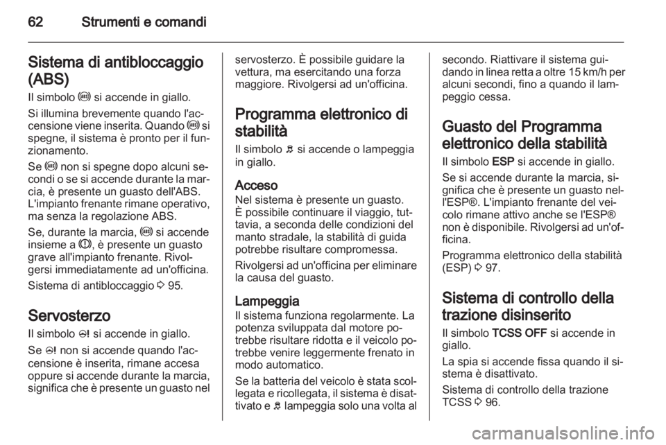 OPEL AGILA 2011  Manuale di uso e manutenzione (in Italian) 