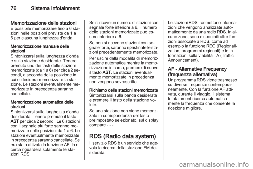 OPEL AGILA 2011  Manuale di uso e manutenzione (in Italian) 