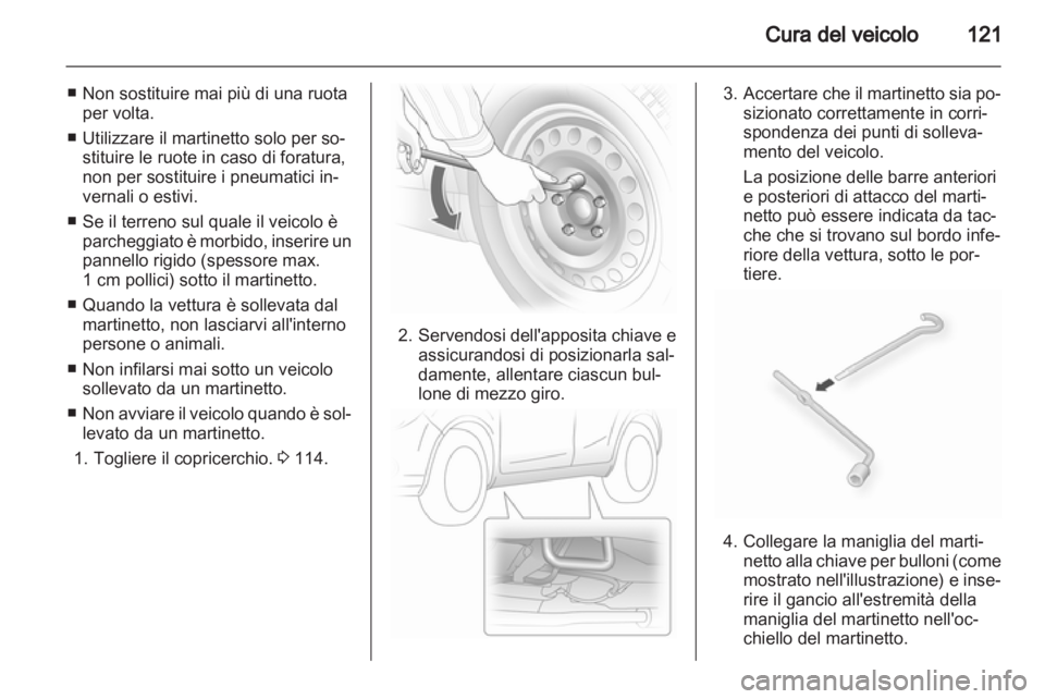 OPEL AGILA 2012.5  Manuale di uso e manutenzione (in Italian) 