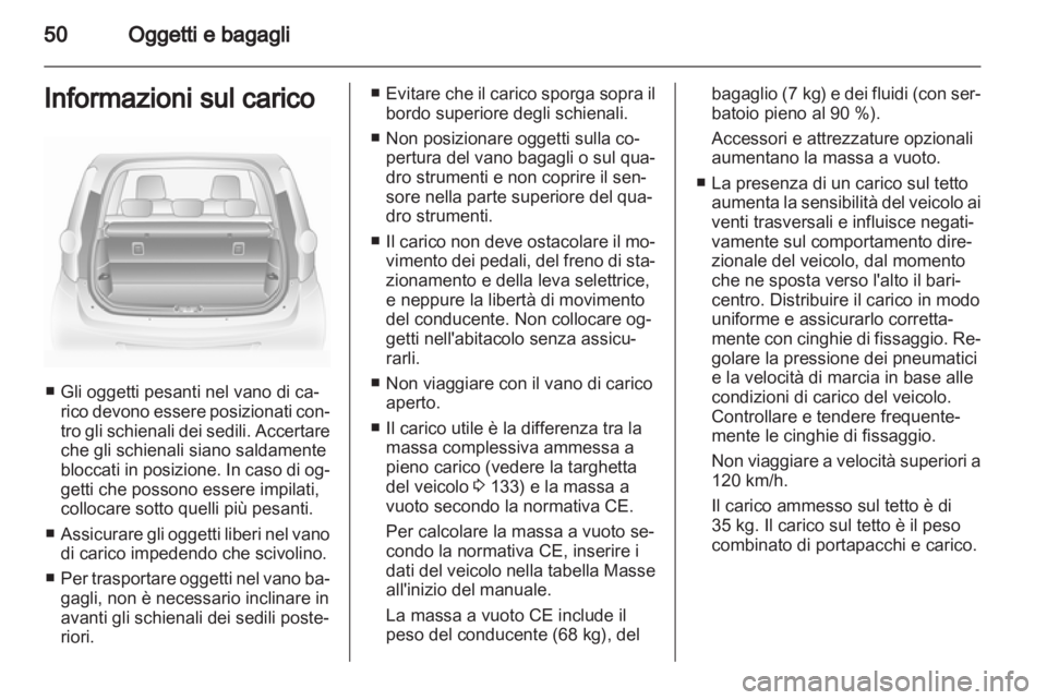 OPEL AGILA 2012.5 Manuale di uso e manutenzione (in Italian) OPEL AGILA 2012.5 Manuale di uso e manutenzione (in Italian)
