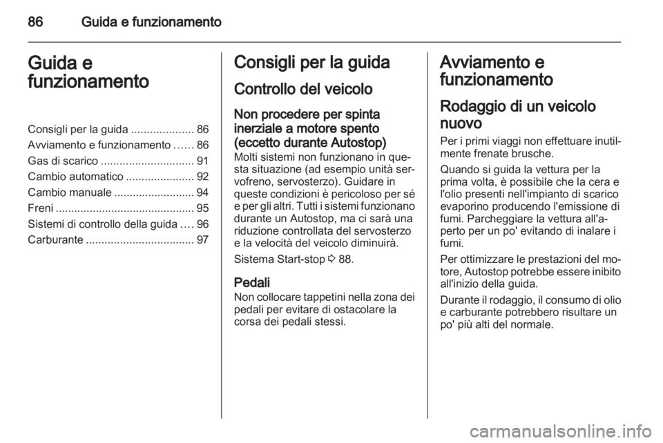 OPEL AGILA 2012.5  Manuale di uso e manutenzione (in Italian) 