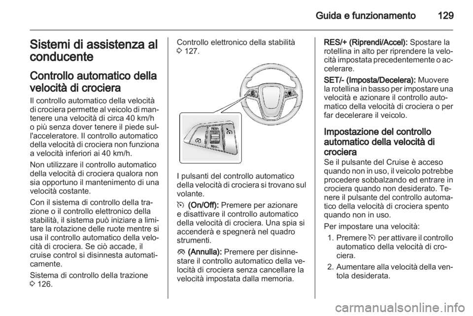 OPEL AMPERA 2012 Manuale di uso e manutenzione (in Italian) OPEL AMPERA 2012 Manuale di uso e manutenzione (in Italian)