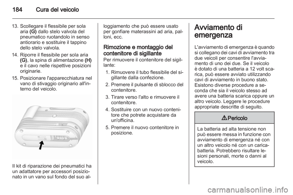 OPEL AMPERA 2012 Manuale di uso e manutenzione (in Italian) OPEL AMPERA 2012 Manuale di uso e manutenzione (in Italian)