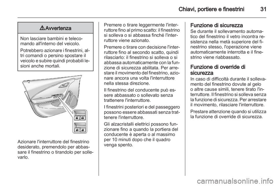 OPEL AMPERA 2012  Manuale di uso e manutenzione (in Italian) 
