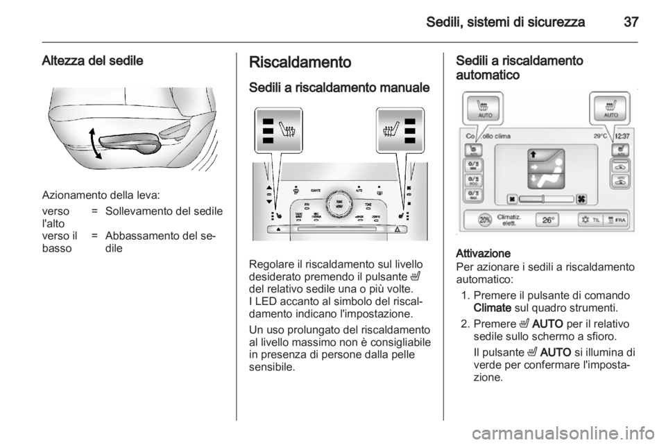 OPEL AMPERA 2012  Manuale di uso e manutenzione (in Italian) 