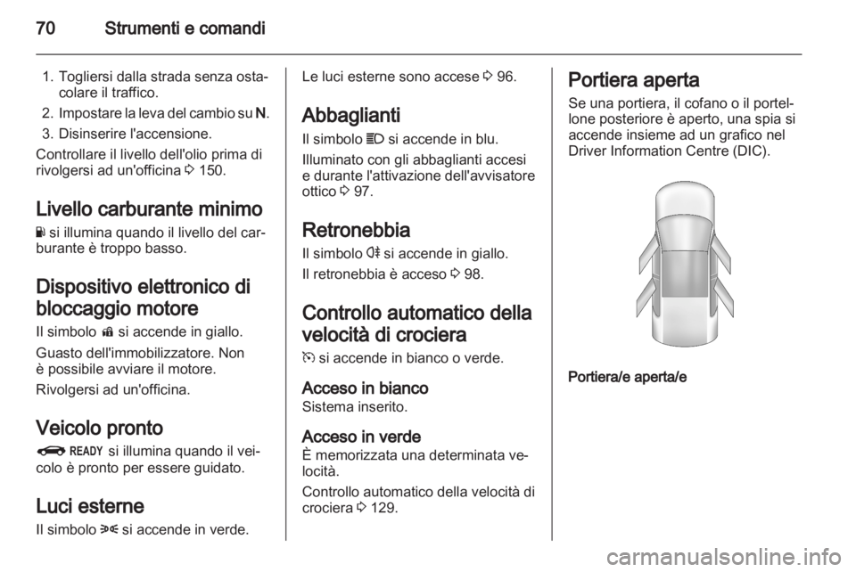 OPEL AMPERA 2012 Manuale di uso e manutenzione (in Italian) OPEL AMPERA 2012 Manuale di uso e manutenzione (in Italian)