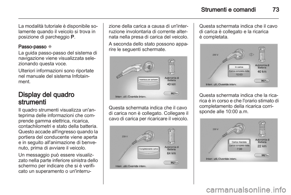 OPEL AMPERA 2012  Manuale di uso e manutenzione (in Italian) 