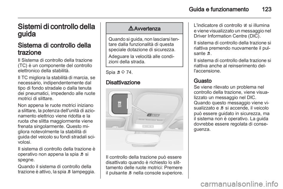 OPEL AMPERA 2012.5 Manuale di uso e manutenzione (in Italian) OPEL AMPERA 2012.5 Manuale di uso e manutenzione (in Italian)