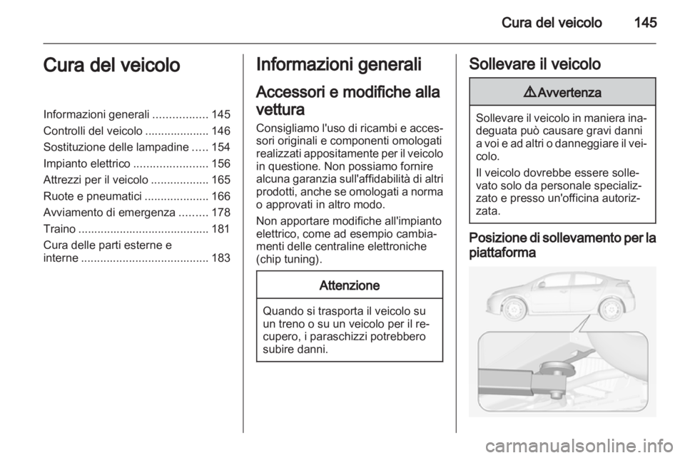 OPEL AMPERA 2012.5 Manuale di uso e manutenzione (in Italian) OPEL AMPERA 2012.5 Manuale di uso e manutenzione (in Italian)