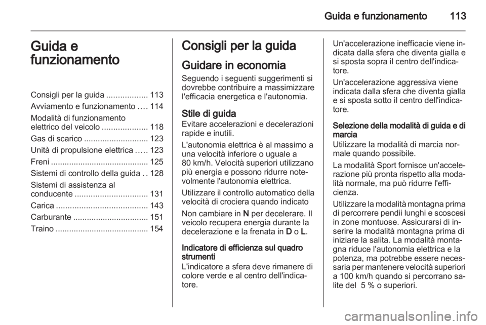 OPEL AMPERA 2013  Manuale di uso e manutenzione (in Italian) 