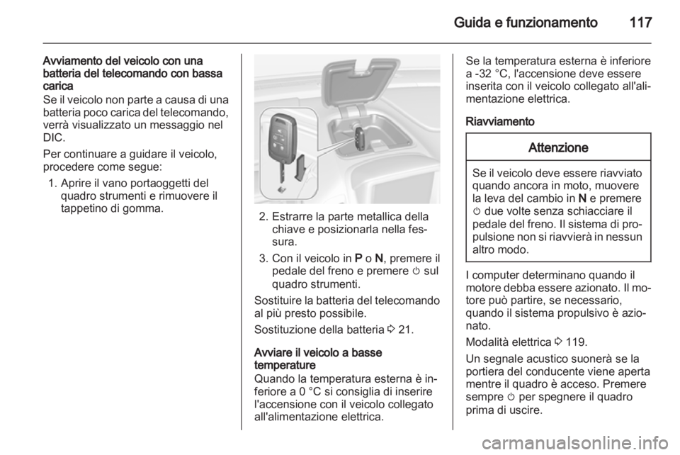 OPEL AMPERA 2013  Manuale di uso e manutenzione (in Italian) 