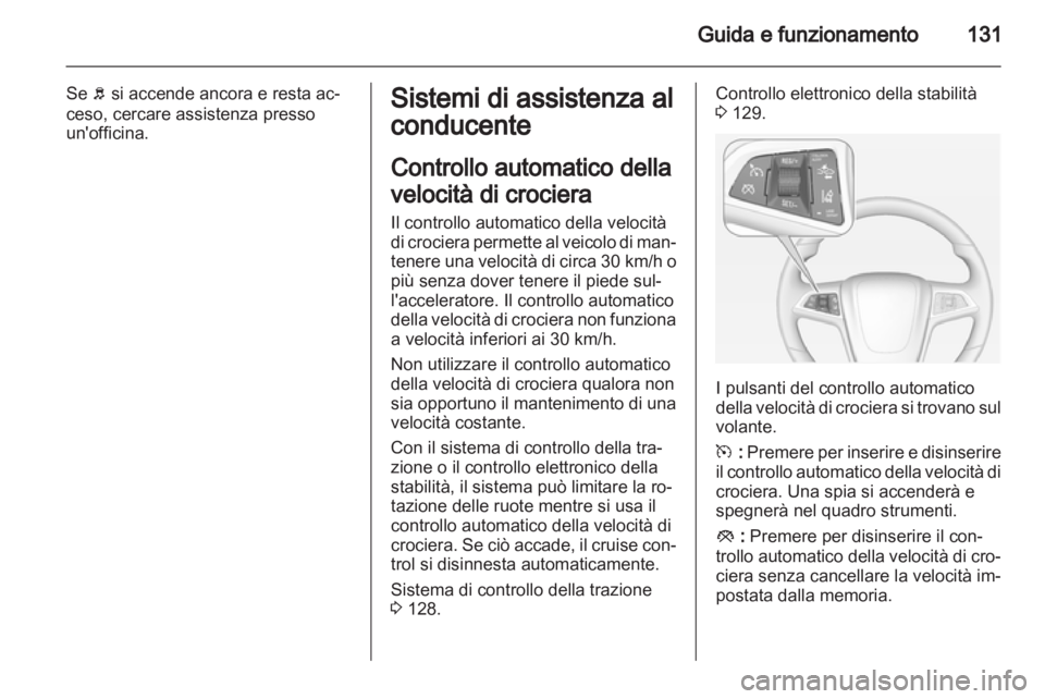 OPEL AMPERA 2013  Manuale di uso e manutenzione (in Italian) 