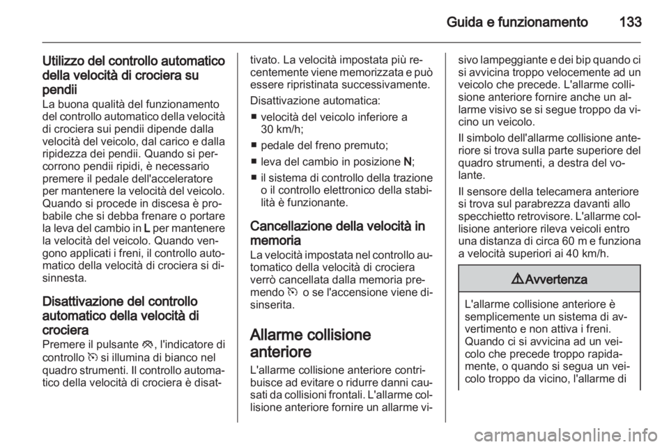 OPEL AMPERA 2013  Manuale di uso e manutenzione (in Italian) 
