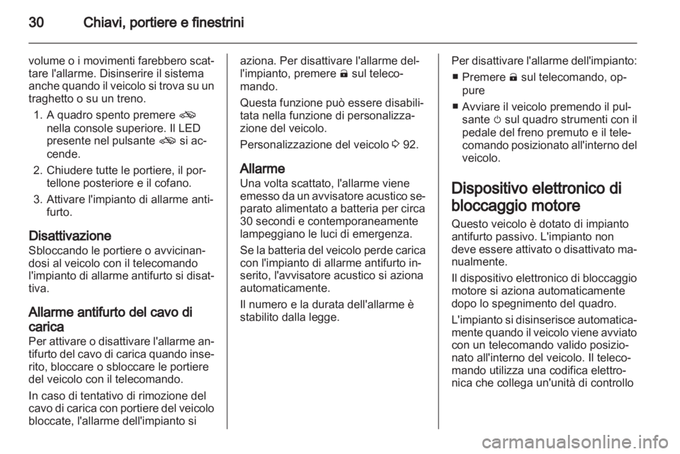 OPEL AMPERA 2013  Manuale di uso e manutenzione (in Italian) 