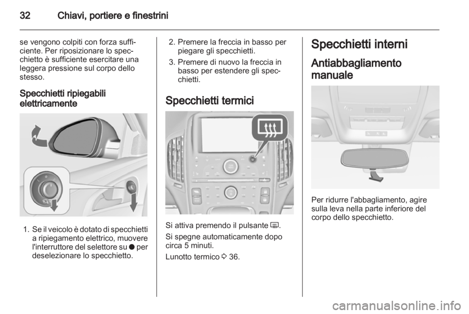 OPEL AMPERA 2013  Manuale di uso e manutenzione (in Italian) 