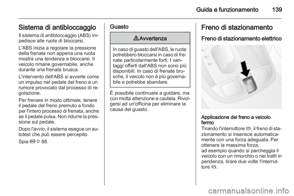 OPEL ANTARA 2011  Manuale di uso e manutenzione (in Italian) 