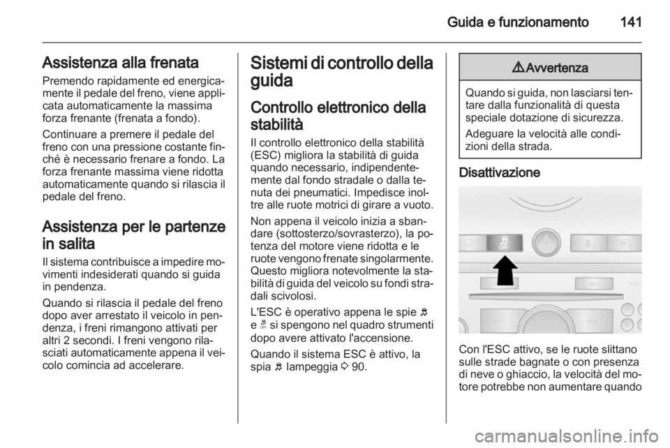 OPEL ANTARA 2011  Manuale di uso e manutenzione (in Italian) 