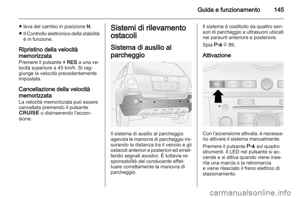 OPEL ANTARA 2011  Manuale di uso e manutenzione (in Italian) 