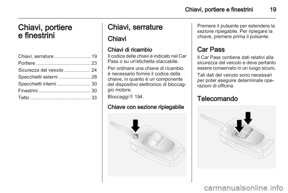 OPEL ANTARA 2011 Manuale di uso e manutenzione (in Italian) OPEL ANTARA 2011 Manuale di uso e manutenzione (in Italian)