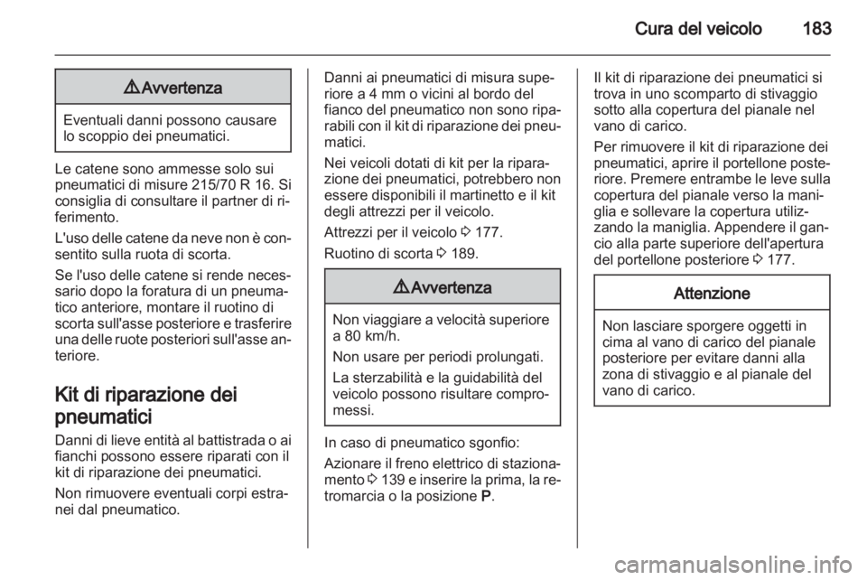 OPEL ANTARA 2011 Manuale di uso e manutenzione (in Italian) OPEL ANTARA 2011 Manuale di uso e manutenzione (in Italian)